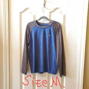 Everlast Boy's Long Sleeve Shirt in Blue and Black